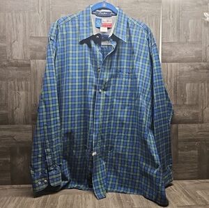 Wrangler George Straight Shirt Mens XXL/XXG/TTG Plaid Button Pocket Outdoor